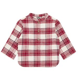 Bonton Plaid Flannel Shirt - 18M
